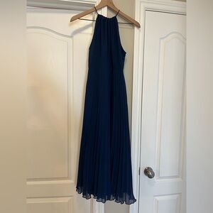 Brand ASOs, Dark blue dress. Never worn. Size 4